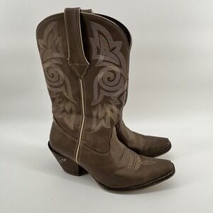 Women's Ladies Boots Cowgirl Western Cowboy‎ Boots U.S.A.  Boot Size 10M Durango